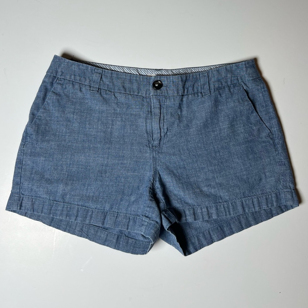 Merona Basic Blue Chino Shorts Size 4
